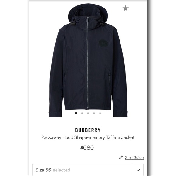 burberry taffeta jacket